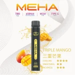 MEHA-小黑條-三重芒果 一次性電子煙|MEHA 魅嗨 Xbar 小黑條 -三重芒果口味