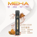 MEHA-小黑條-古巴雪茄 一次性電子煙|MEHA 魅嗨 Xbar 小黑條 - 古巴雪茄口味