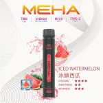 MEHA-小黑條-西瓜 一次性電子煙|MEHA 魅嗨 Xbar 小黑條 -冰鎮西瓜口味